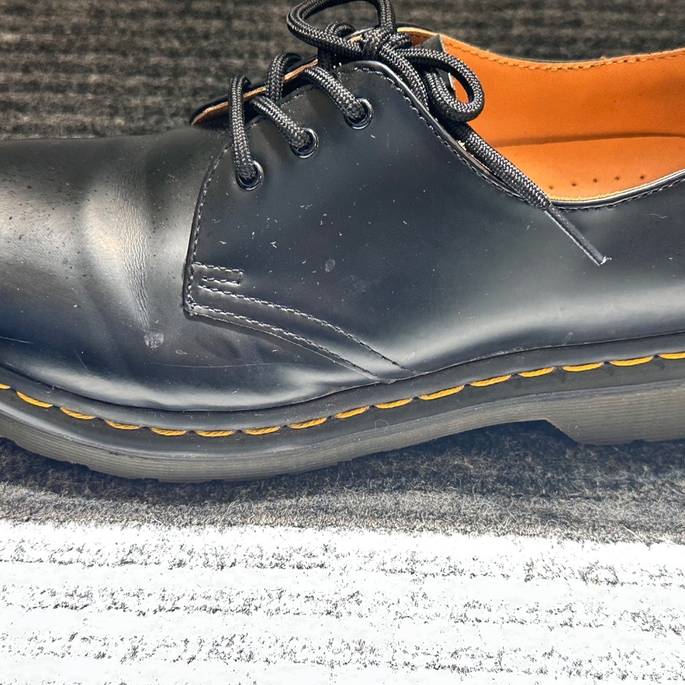 1461 Black Smooth Leather Oxfords- Women’s Size 8 - Picture 9 of 12